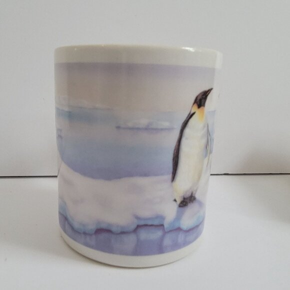 Friends Of The Ocean Ceramic Penguin Mug 10 Oz With Handle - Picture 5 of 5